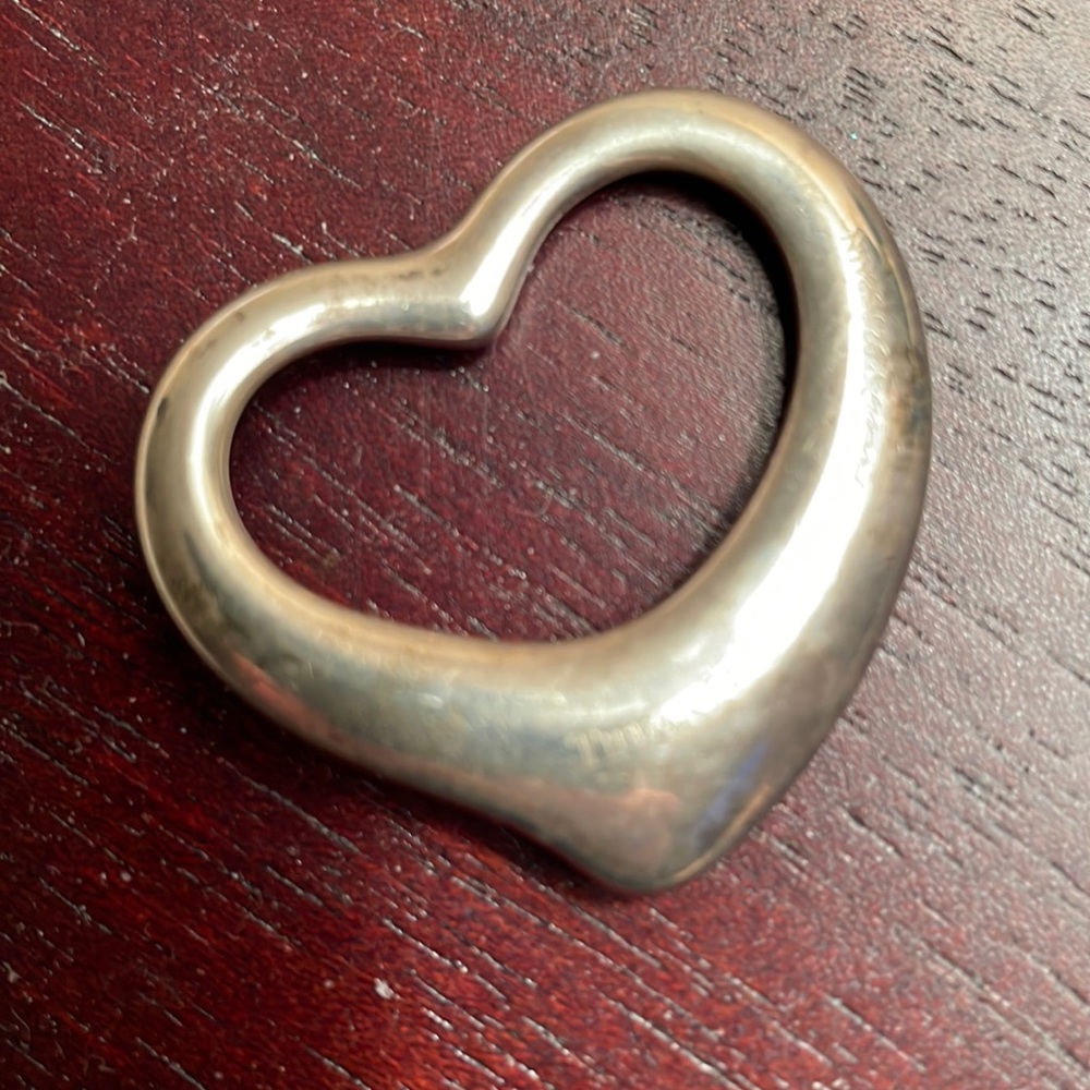 Tiffany & Co. Silver Heart Necklace